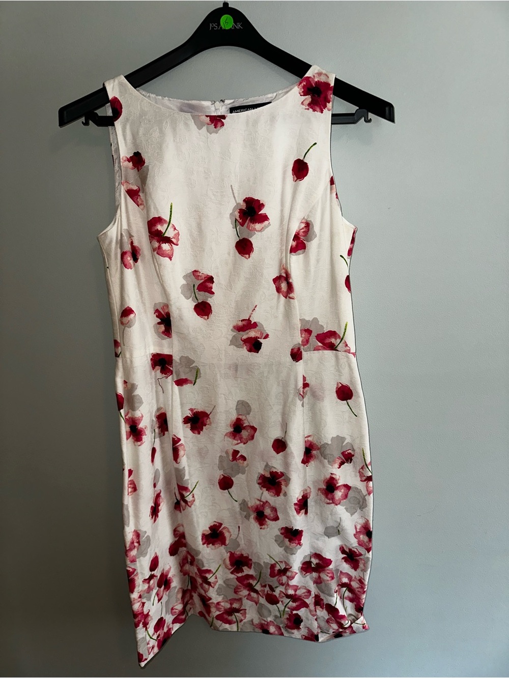 American Living white flower dress